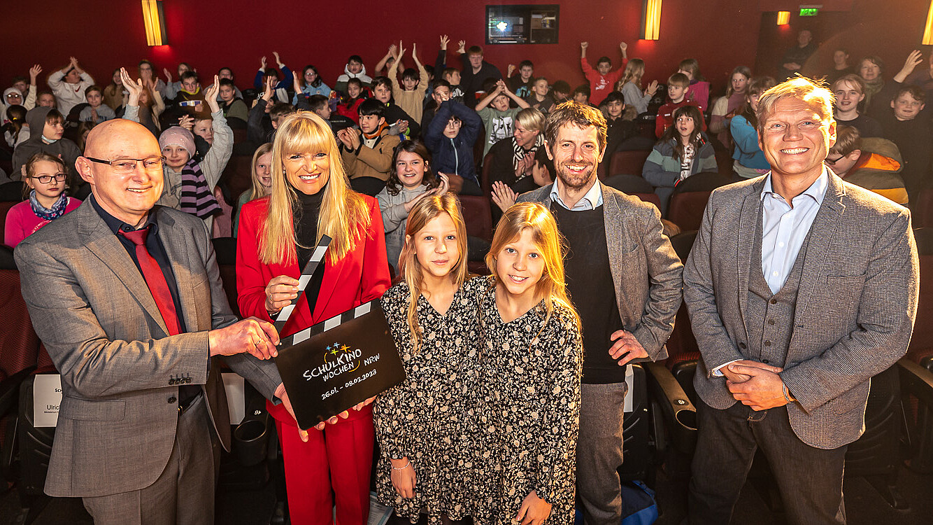 Eröffnung SchulKinoWochen NRW 2023 (c) Thomas Mohn Bild der Eröffnungsveranstaltung der SchulKinoWochen Nordrhein-Westfalen