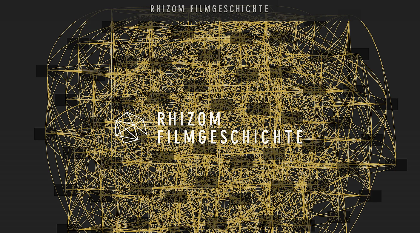 Logo des Portals Rhizom: Symbolische Darstellung eines Netzwerks